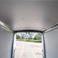 Complete Upgrade: Legend DuraTherm Ram ProMaster Grey Ceiling Liner Comes with Aluminum Top Sills for Cable Concealment and Style Enhancement, Blending Function and Elegance Seamlessly